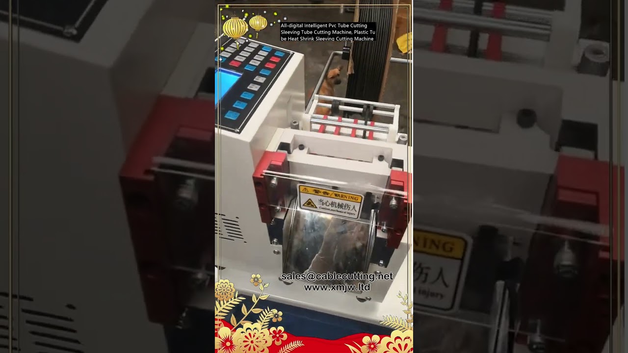 Tam Dijital Akıllı PVC Boru Kesme ve Isı Büzüşme Kılıflama Makinesi | Yüksek Verimlilik