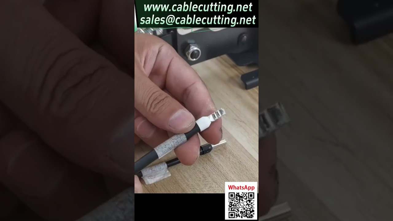 Pnömatik Sıkma Makinesi ile Kablo Pabucu Sıkma Gösterimi