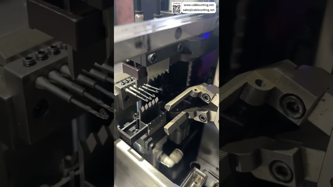 Tam Otomatik Terminal Sıkma ve Kalaylama Makinesi Yüksek Verimli Üretim Ekipmanı Aracı