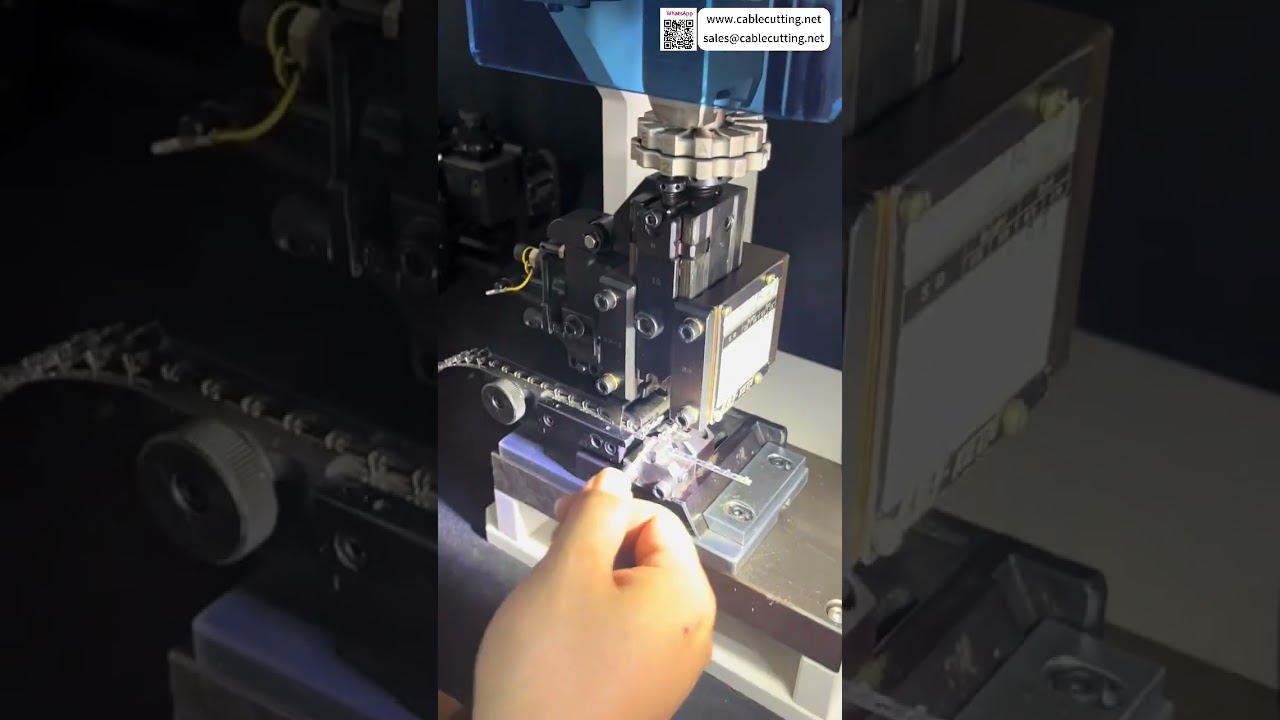 Yarı Otomatik Terminal Sıkma Makinesi İhracat Ayarları Üretim Araçları Set Kurulum Süreci