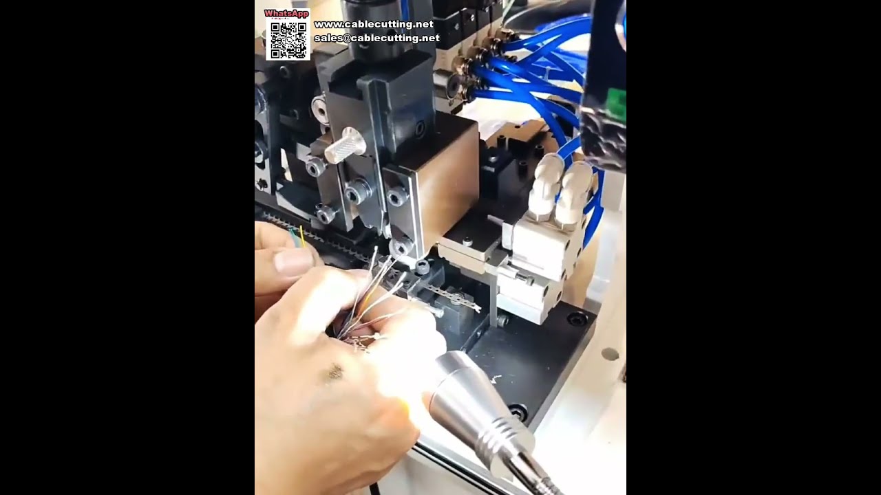 Tek Tel Sıyırma ve Sıkma Makinesi, Yüksek Hız ve Hassasiyet ile Manuel İşlemenin Yerini Alır