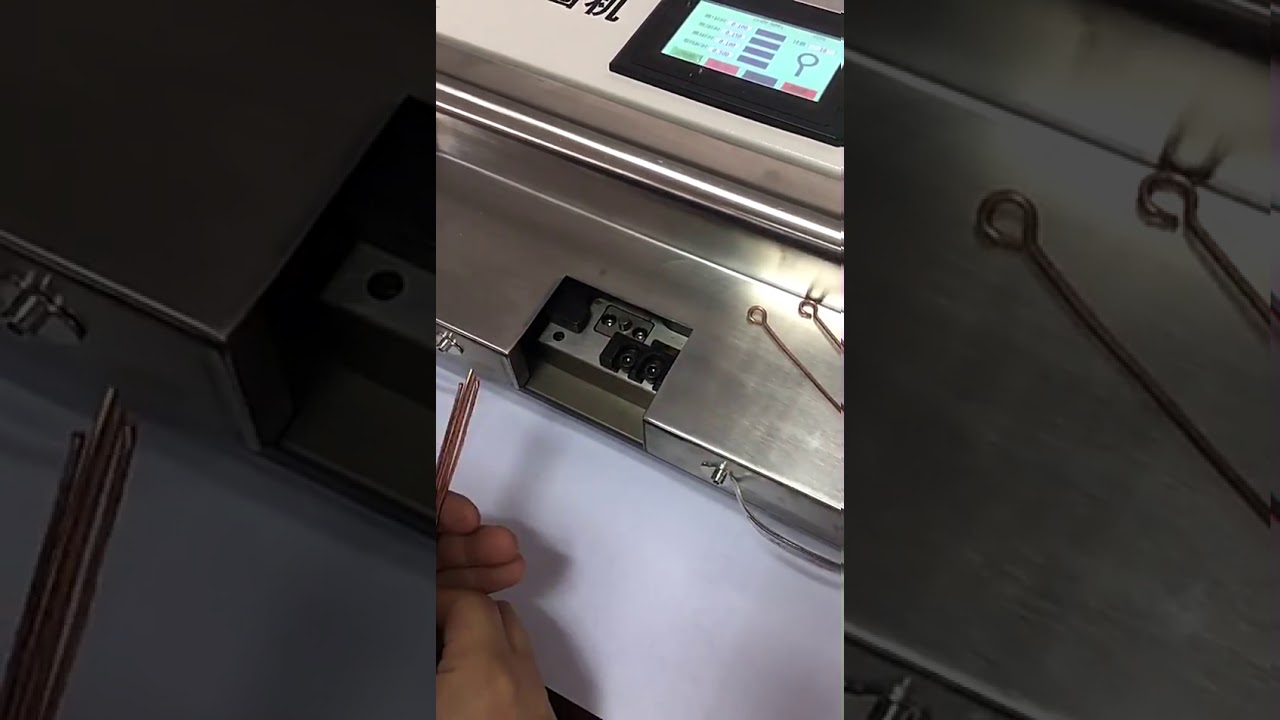 Yüksek Hassasiyetli Kanca Halkalama ve Yay Bükme Makinesi | Metal Kulak Halkalama Ekipmanı