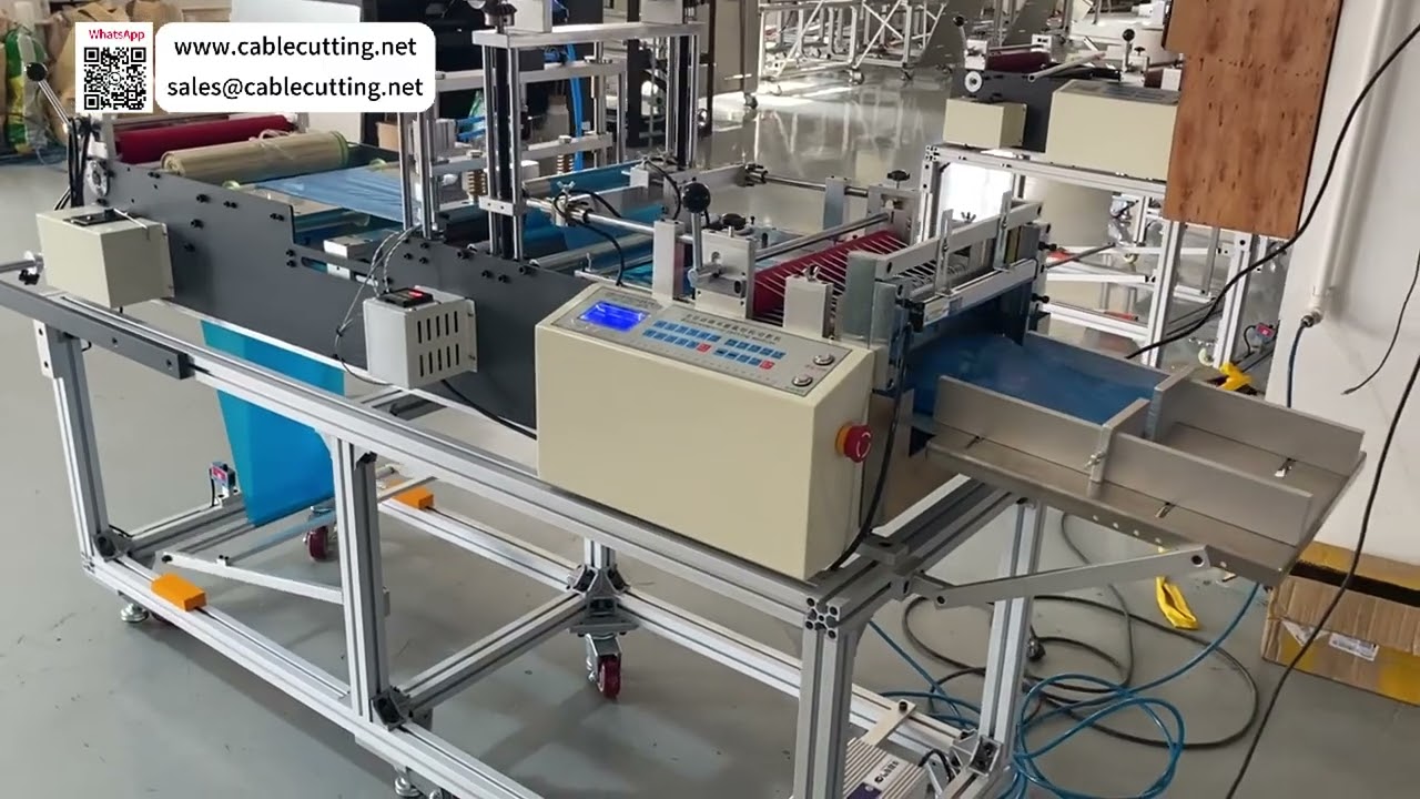 Entegre Zımbalama, Sızdırmazlık ve Kesme İşlemli Küçük Torba Yapma Makinesi Sistem Operasyon Seti