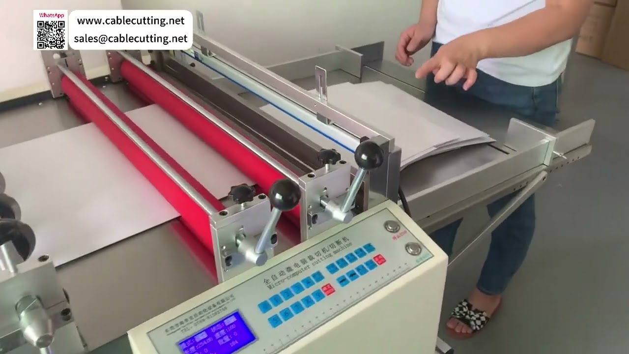 Köpük Laminasyon Çift Silindir Beslemeli Dilme ve Enine Kesim Makinesi İşleme Seti
