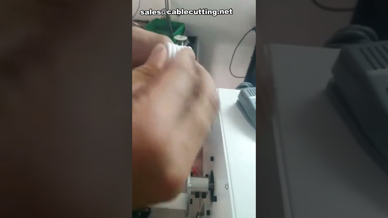 USB Cable Wire Winding and Binding Machine | Automated Coiling & Tying