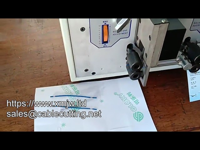 WPM 02d Otomatik Pense ile Çelik Tel Halat Düzeltme ve Kablo Soyma Makinesi
