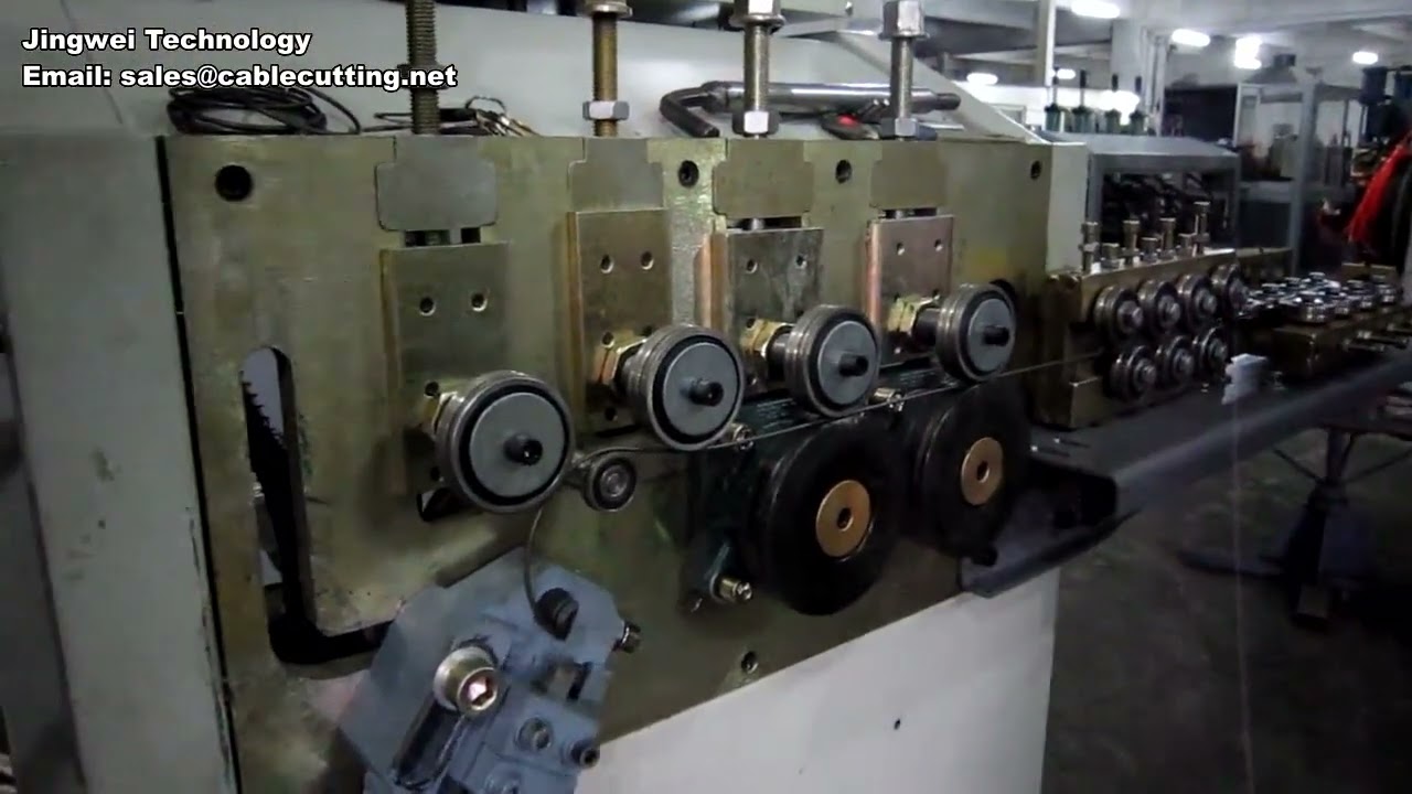 Çelik ve Demir Tel Düzleştirme Makinesi | Hırdavat Tel Şekillendirme Ekipmanı - Otomatik Tel İşleme