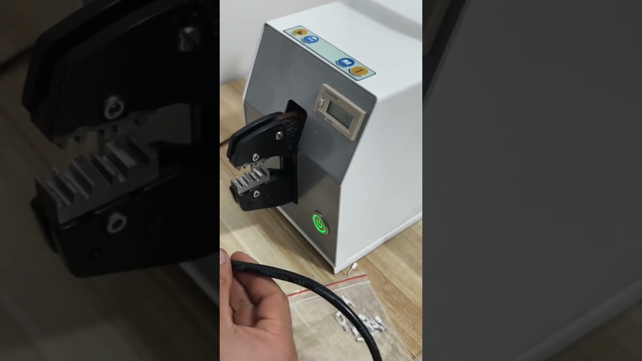 Özel Kalıplı Elektrik Terminal Pres Makinesi - Boru ve Çıplak Terminaller İçin | Fabrika Otomasyonu